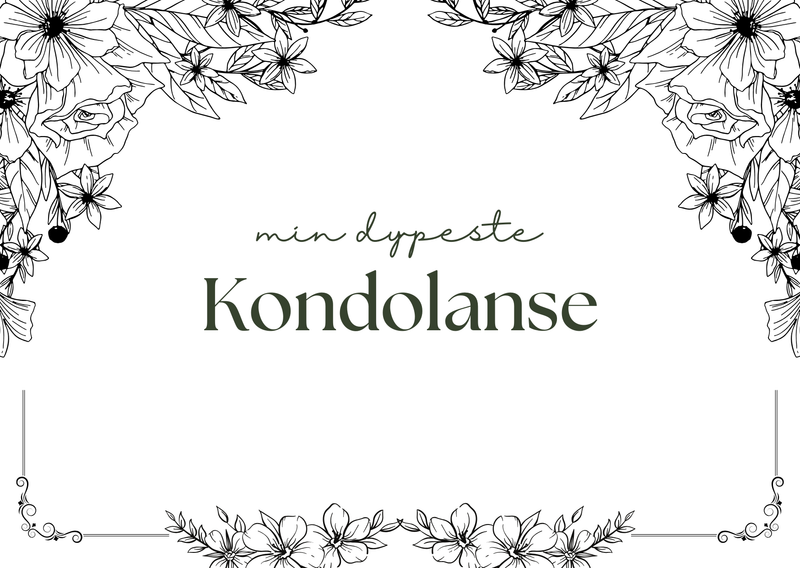 Kondolerer